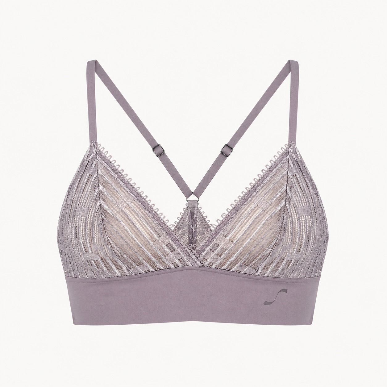 Bustieră Sloggi S Seven Bralette Longline din dantelă