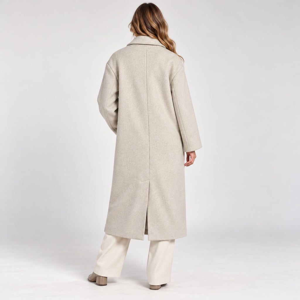 Palton Cotton On Harrison, spate pe model, cu șliț la tiv