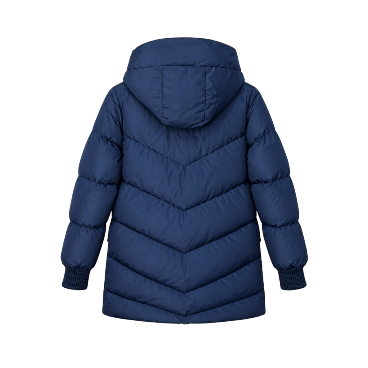 Geacă de iarnă United Colors of Benetton bleumarin, produs spate