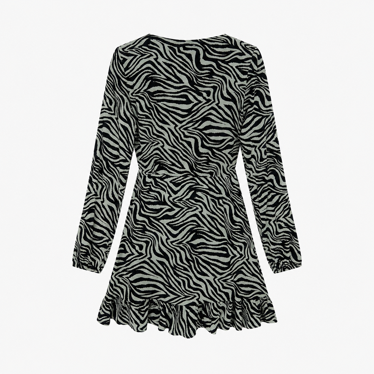 Rochie Review petrecută cu imprimeu zebra