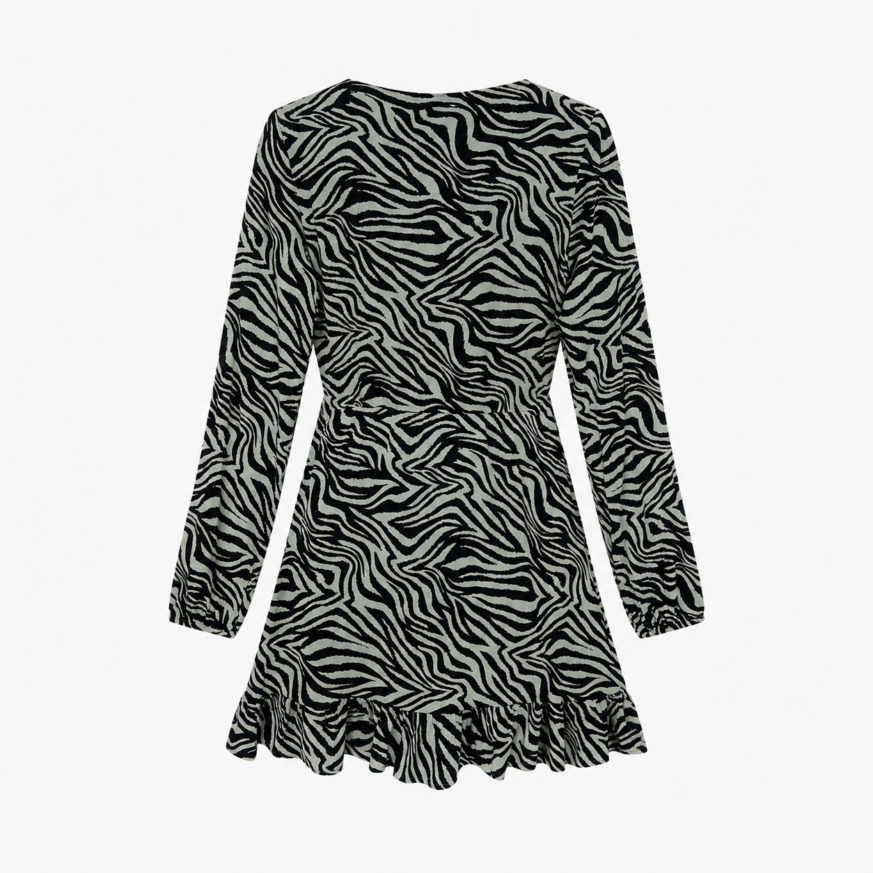 Rochie Review petrecută cu imprimeu zebra
