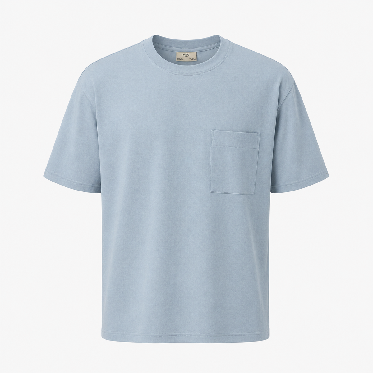 Tricou Mango Man cu buzunar aplicat