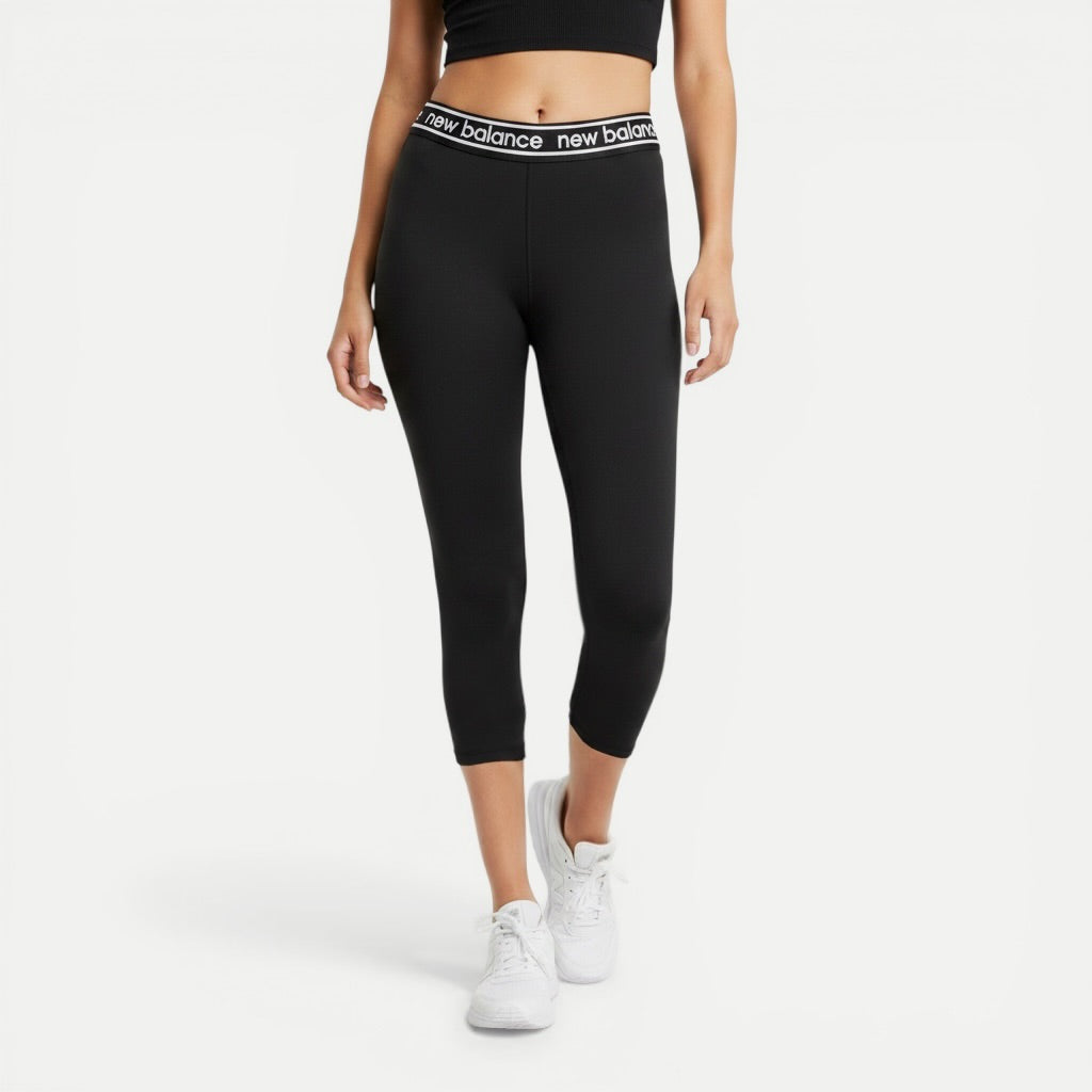 Colanți sport New Balance negri capri