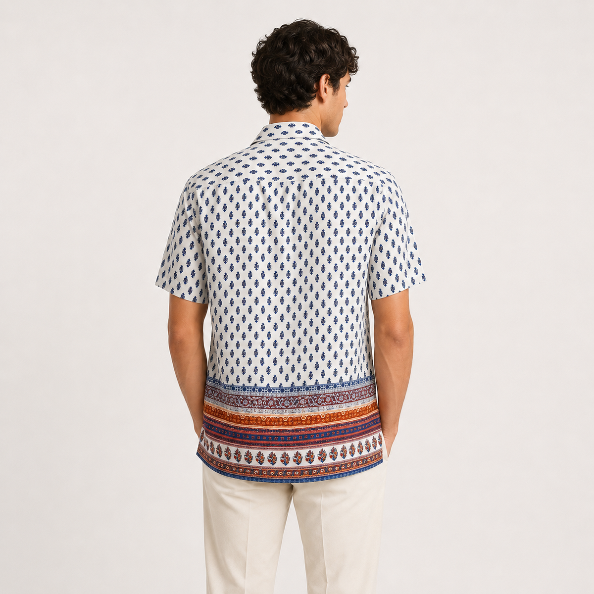 Cămașă Zara regular fit din vâscoză cu imprimeu boho