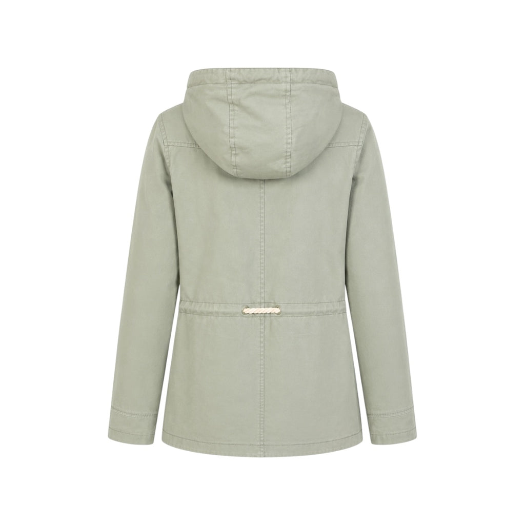 Parka Review cu glugă și talie reglabilă