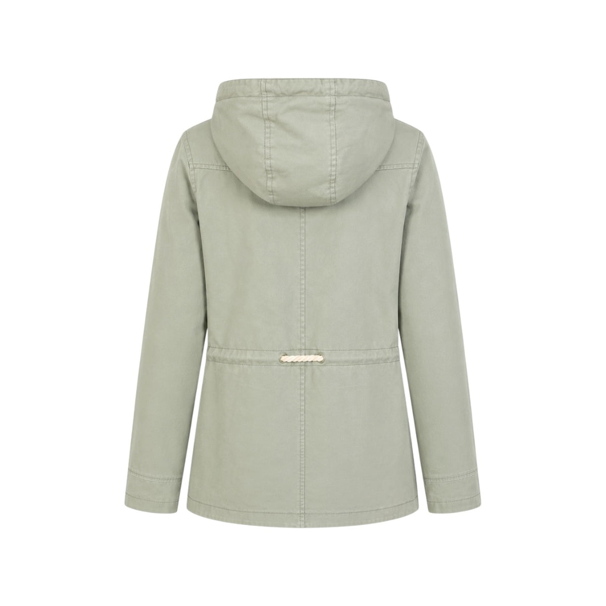 Parka Review cu glugă și talie reglabilă