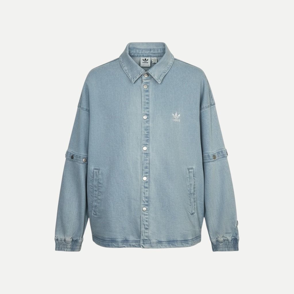 Jachetă Adidas 2 în 1 Denim