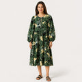 Rochie Marc O’Polo tropicală verde