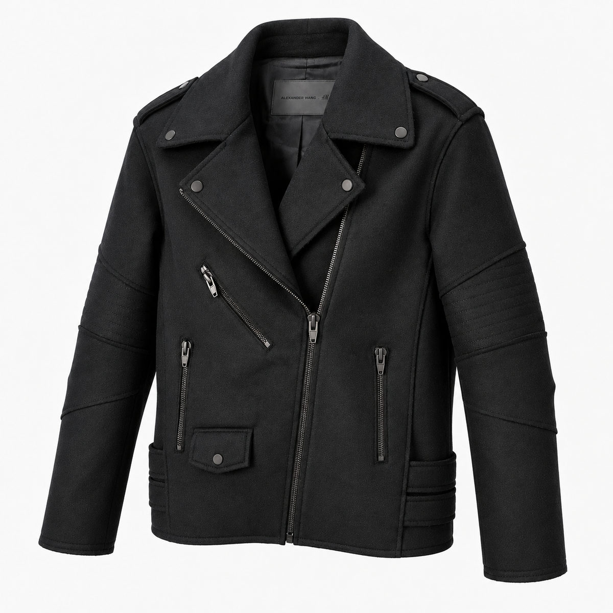 Alexander Wang x H&M Jachetă biker din lână