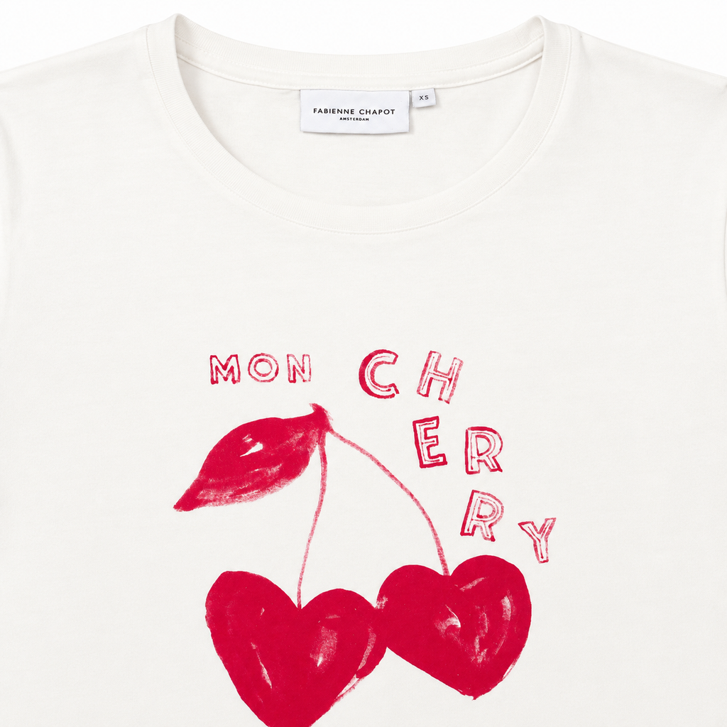 Tricou Fabienne Chapot cu imprimeu cherry