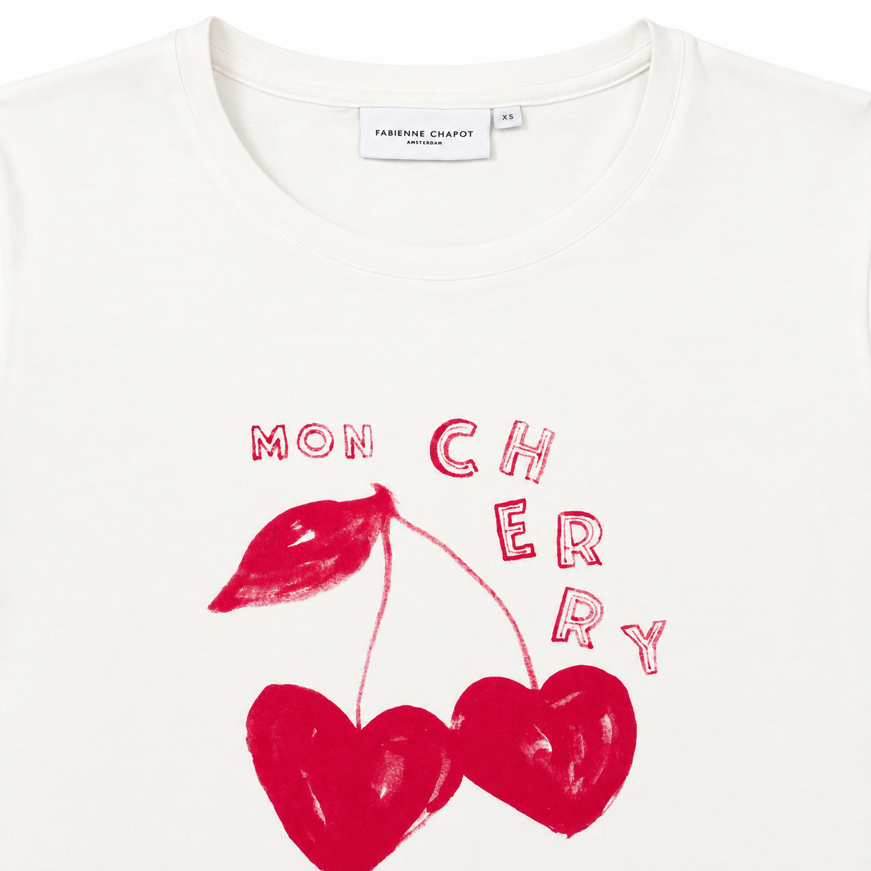 Tricou Fabienne Chapot cu imprimeu cherry
