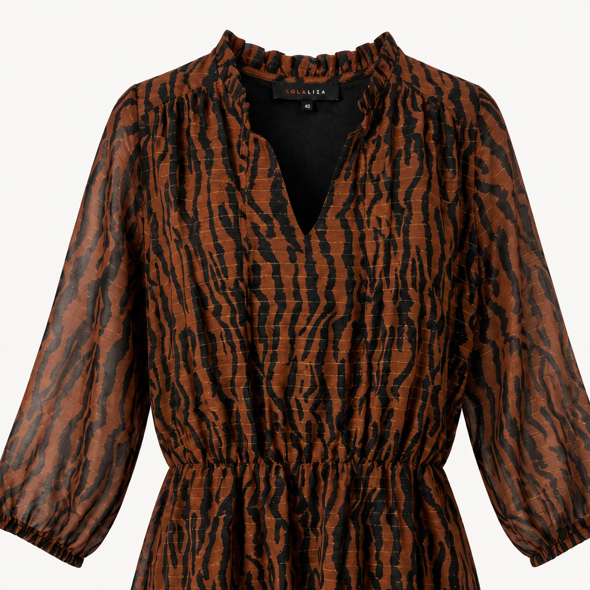 Rochie Lola Liza cu imprimeu animal print