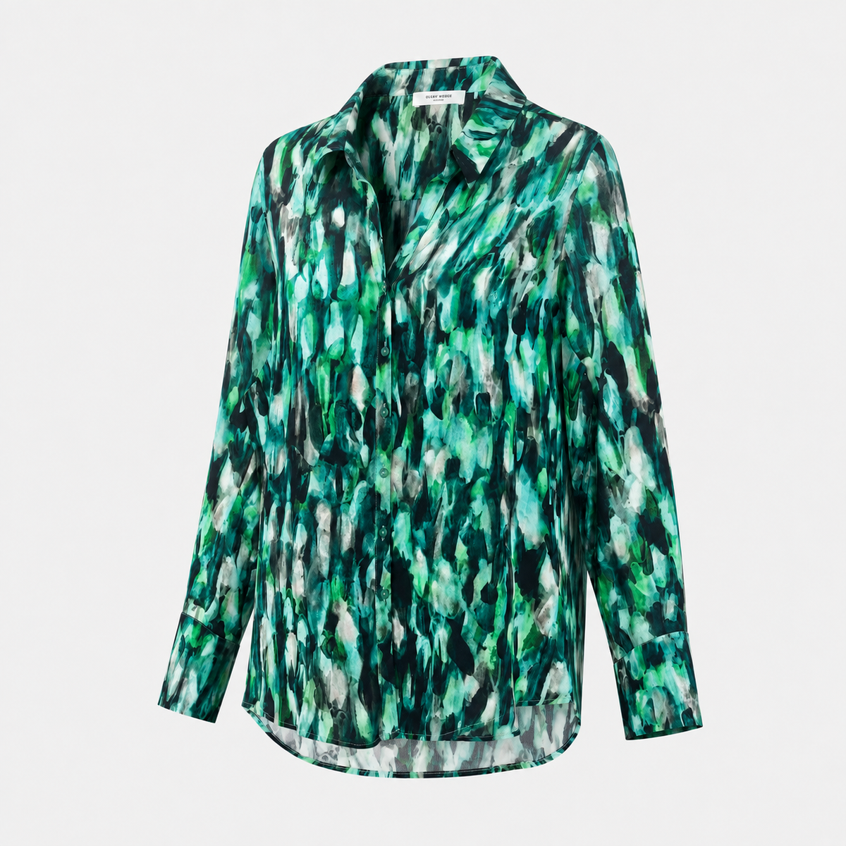 Bluză Gerry Weber Edition cu imprimeu abstract verde