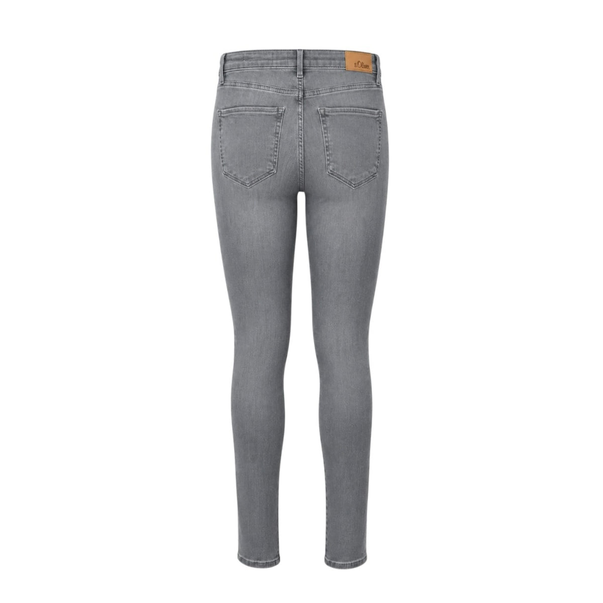 Blugi s.Oliver Izabell gri skinny mid rise
