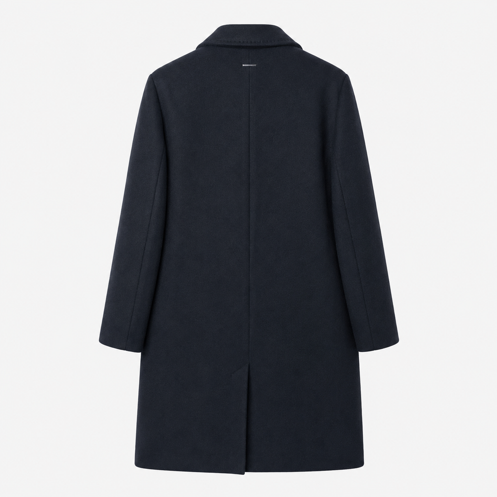 Palton s.Oliver bleumarin cu rever