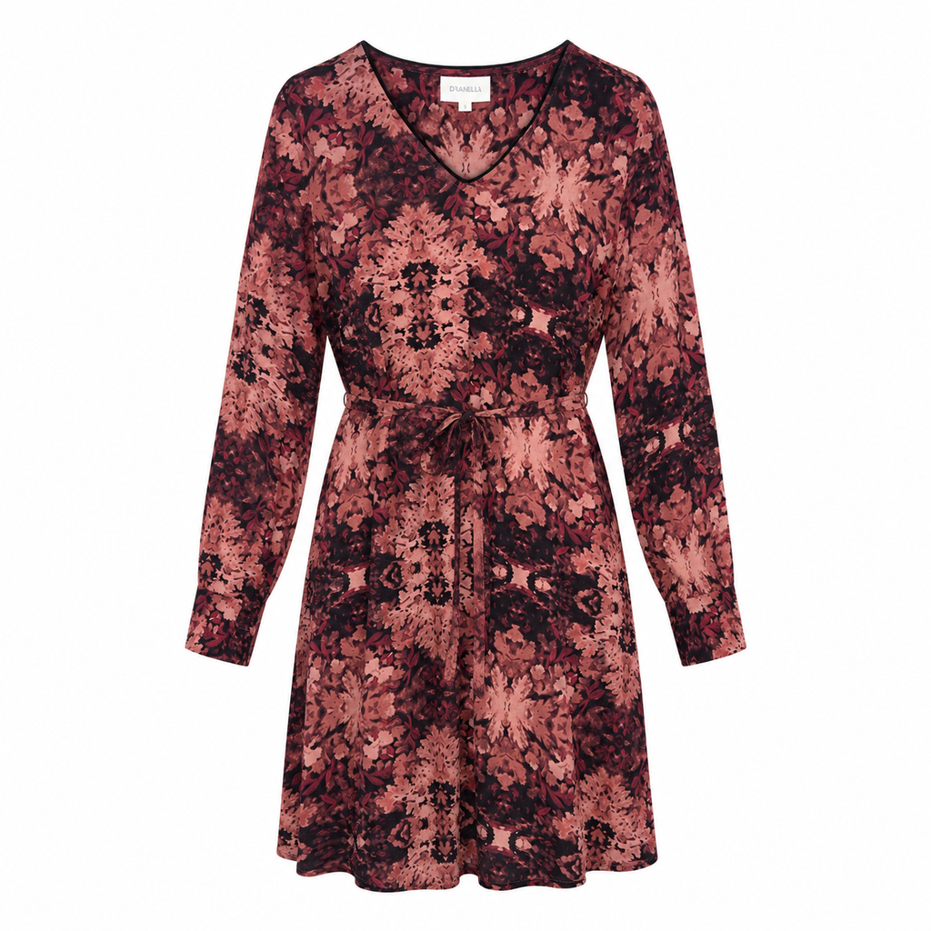 Rochie Dranella florală cu cordon