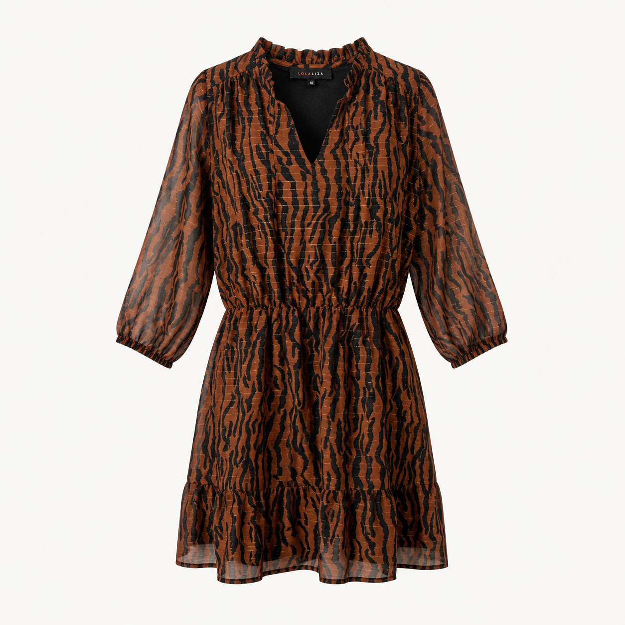 Rochie Lola Liza cu imprimeu animal print