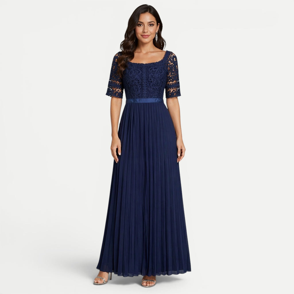 Rochie elegantă bleumarin Little Mistress