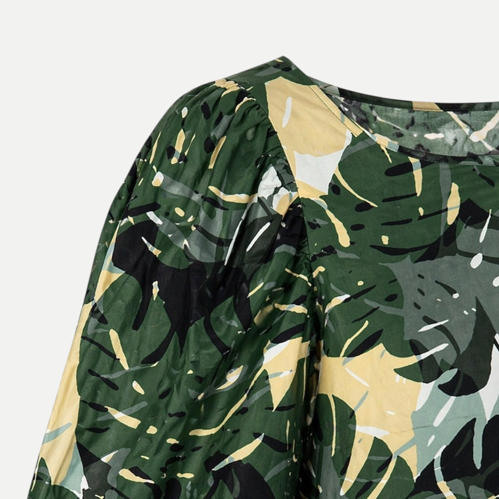 Rochie Marc O’Polo tropicală verde