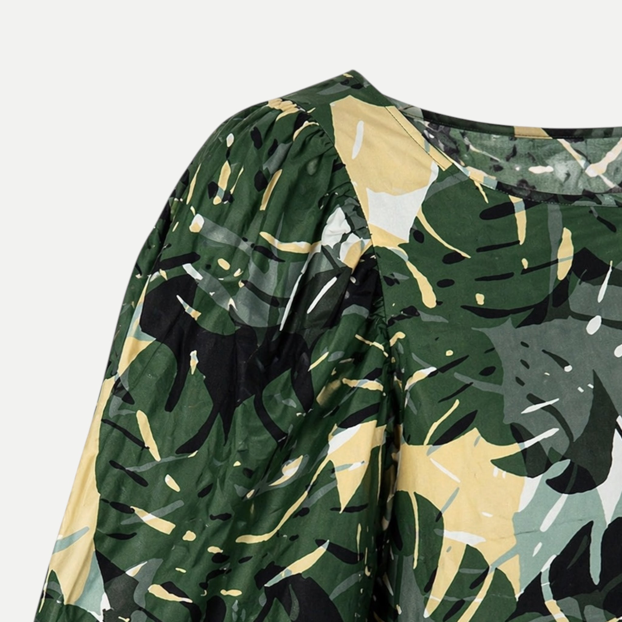Rochie Marc O’Polo tropicală verde