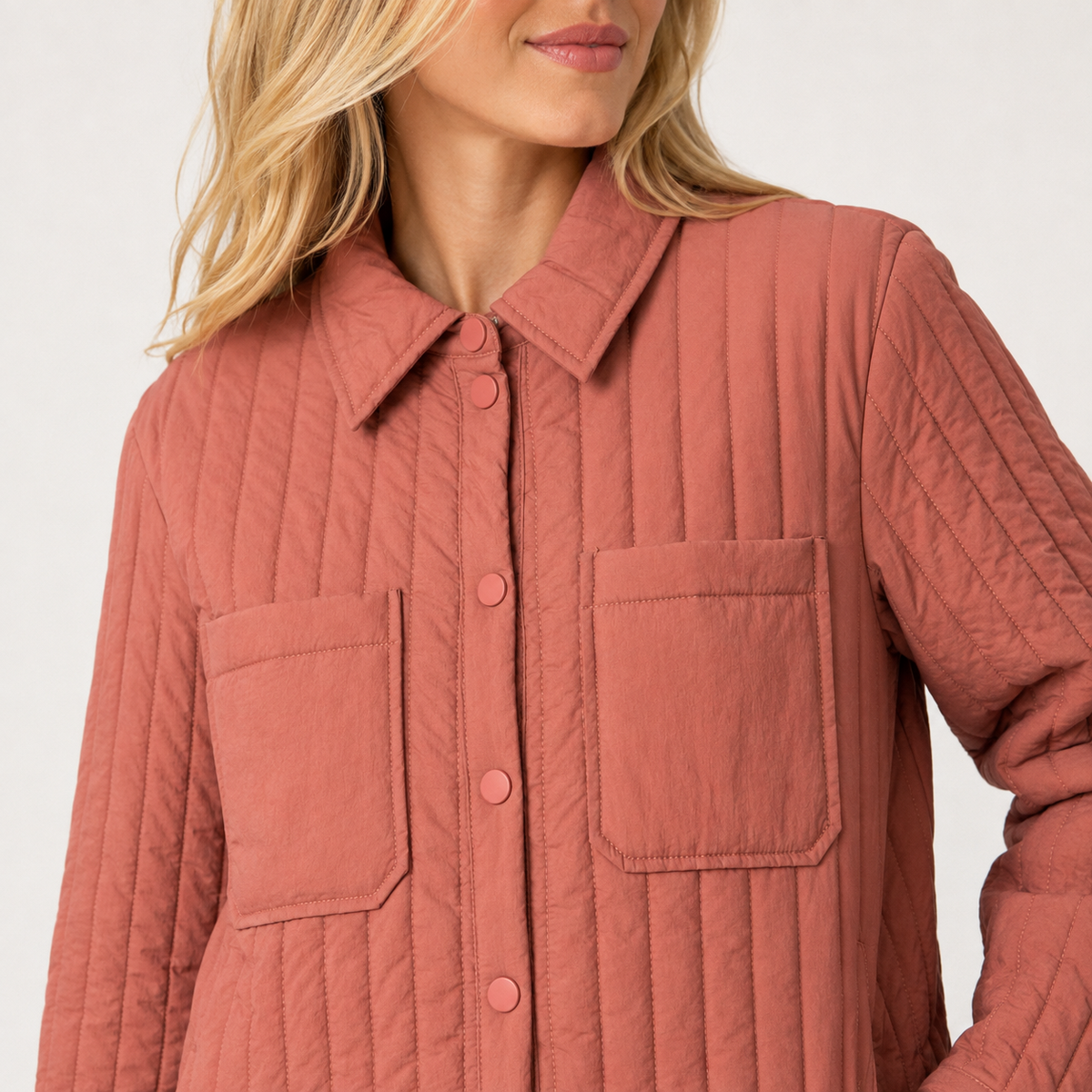 Geacă matlasată PIECES Gretzel Overshirt