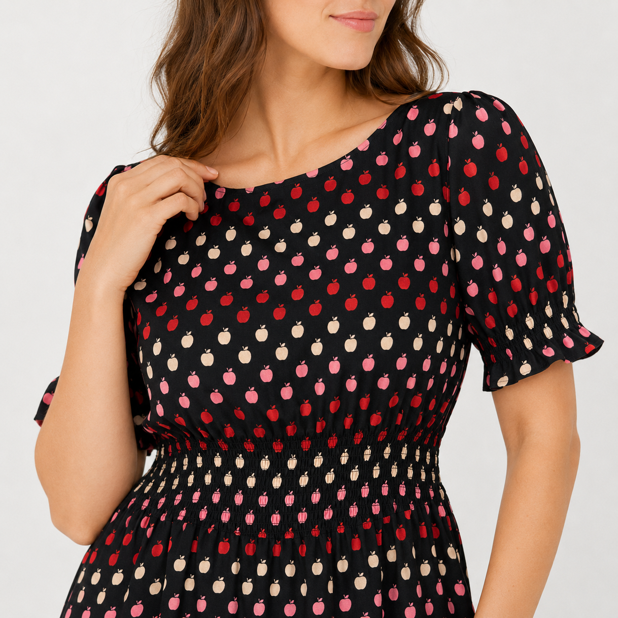 Rochie Kate Spade cu imprimeu mere