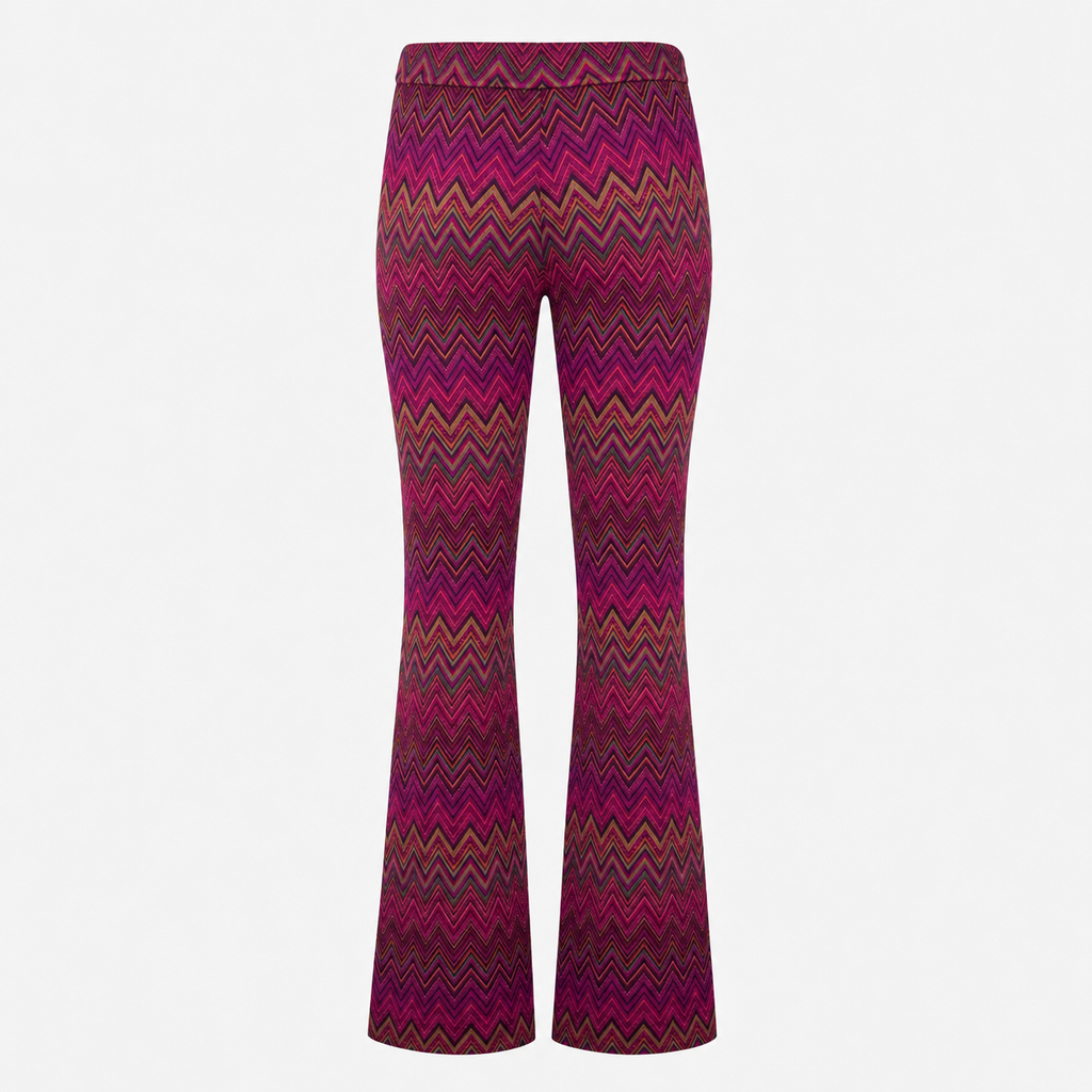 Pantaloni Lola Liza cu imprimeu zigzag