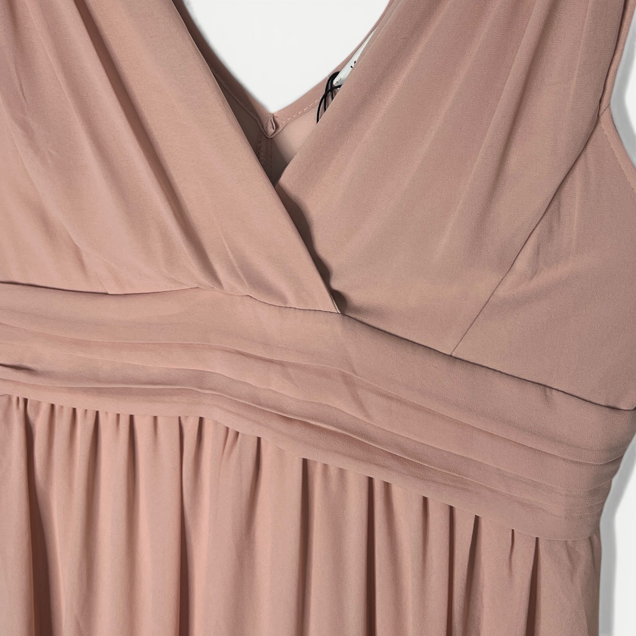 Rochie Kitana Lungă Roz pudrat