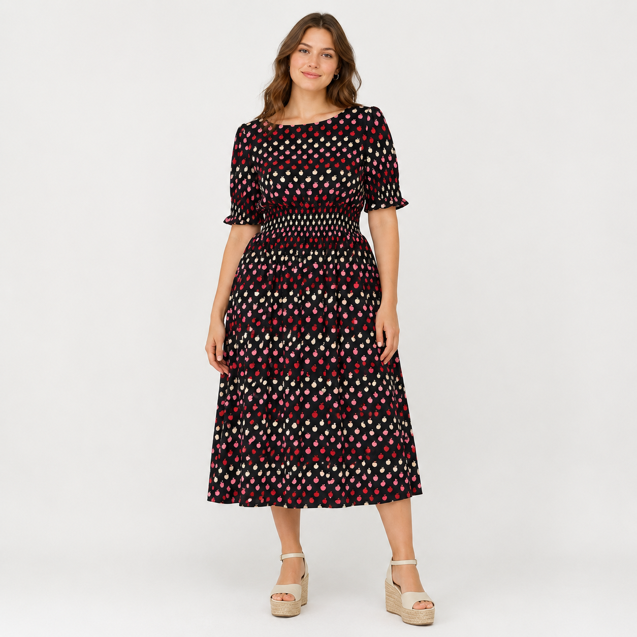 Rochie Kate Spade cu imprimeu mere