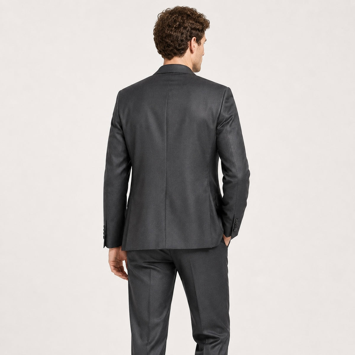 Sacou Wilvorst Slim Line gri antracit