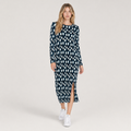 Rochie ICHI plisată cu print floral