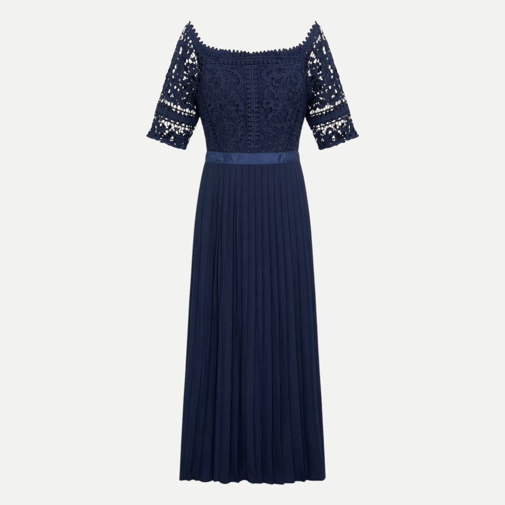 Rochie elegantă bleumarin Little Mistress