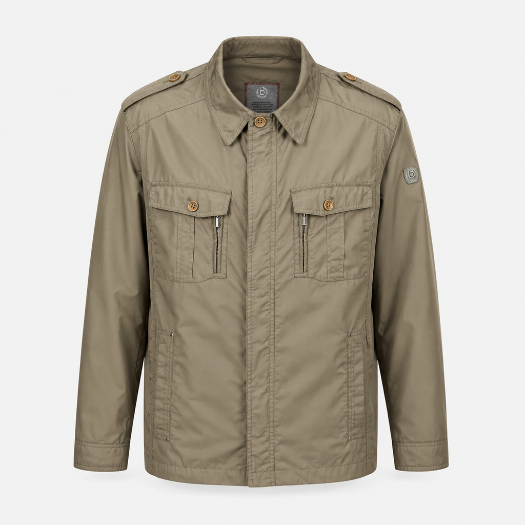 Jachetă Bugatti tip field jacket cu buzunare utilitare