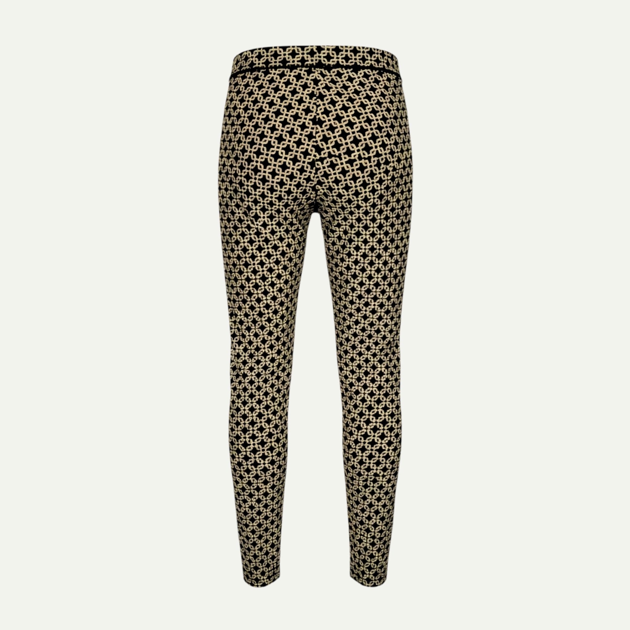 Colanți H&M x Richard Allan cu imprimeu geometric
