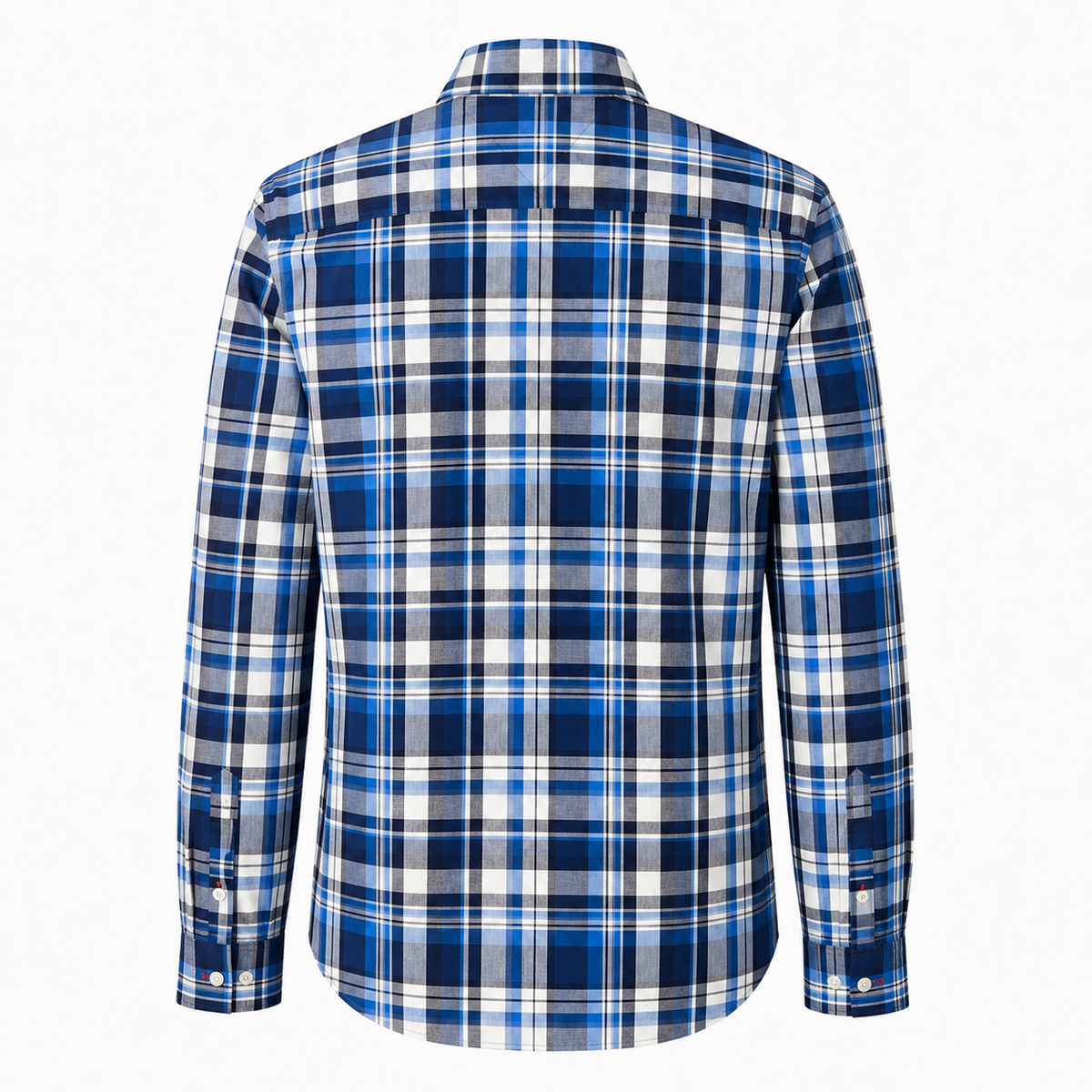 Cămașă Tommy Hilfiger Slim Fit în carouri albastre