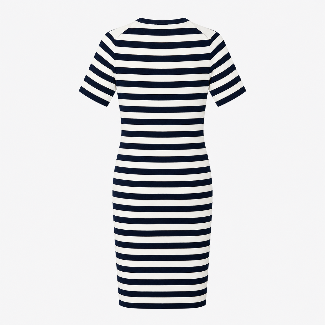 Rochie Nikkie cu dungi navy