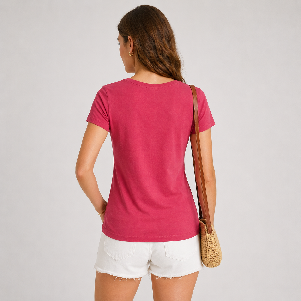 Tricou s.Oliver roz cu print text