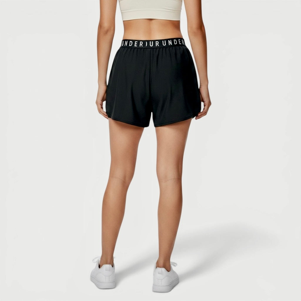 Pantaloni scurți sport Under Armour negri