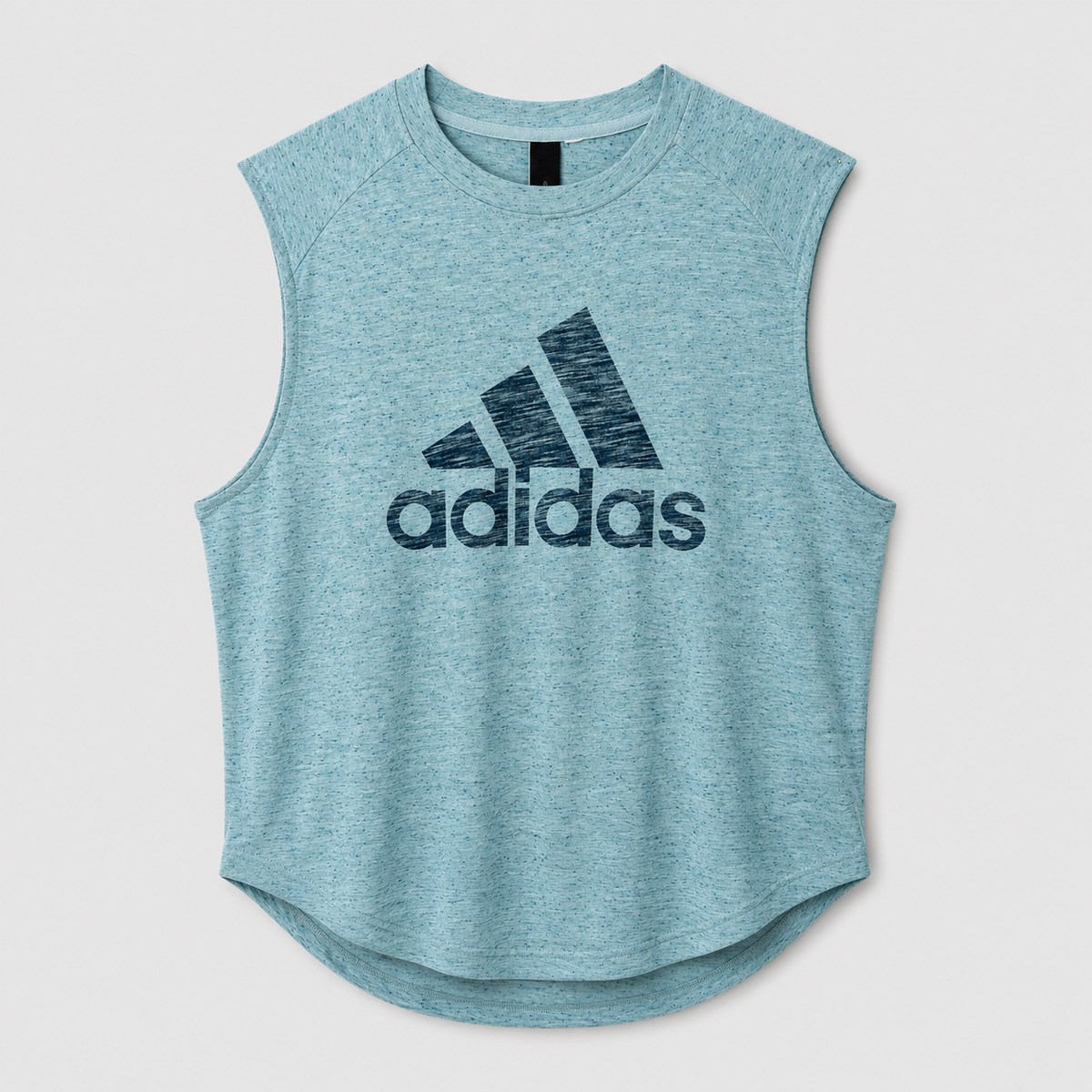 Top sport Adidas albastru cu logo
