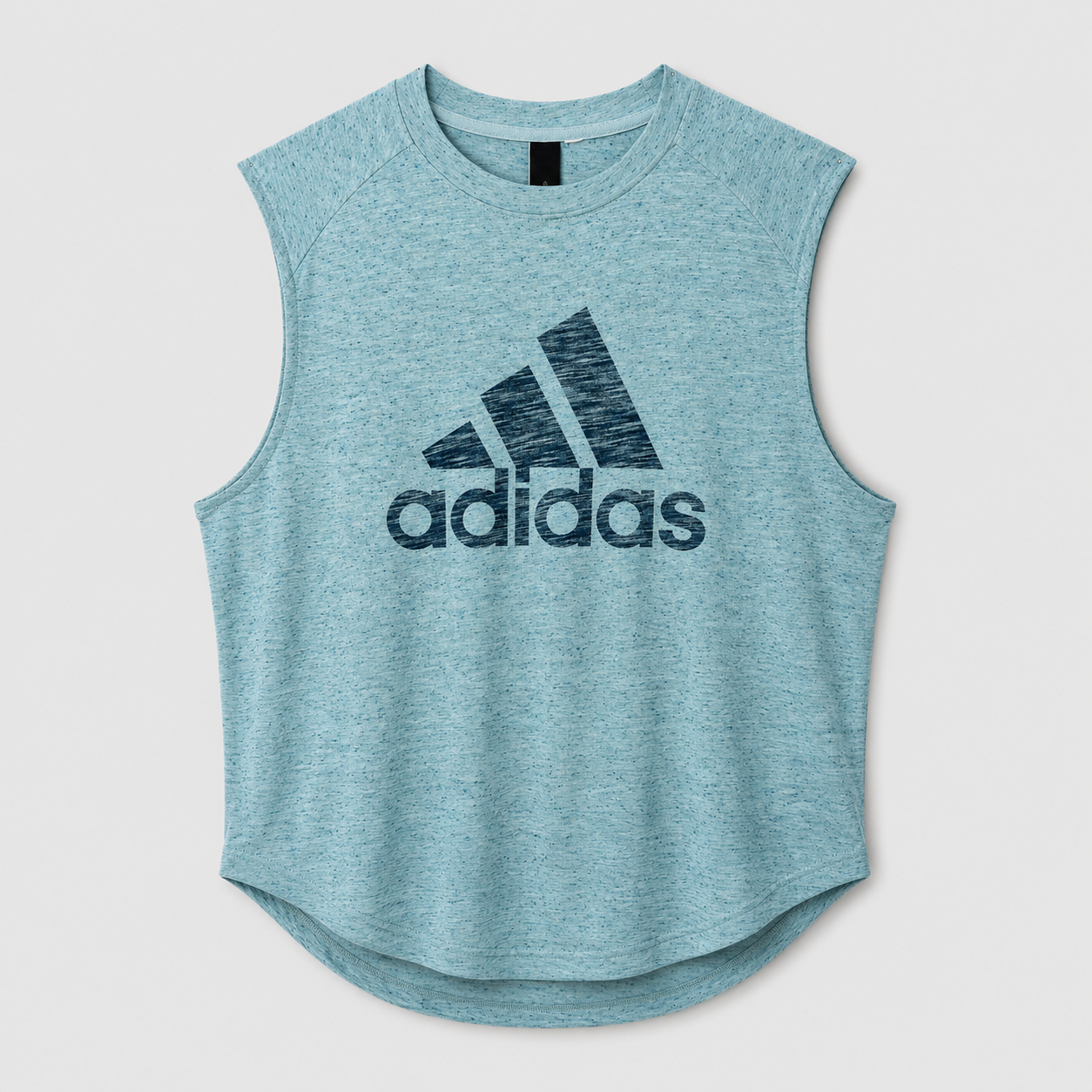 Top sport Adidas albastru cu logo
