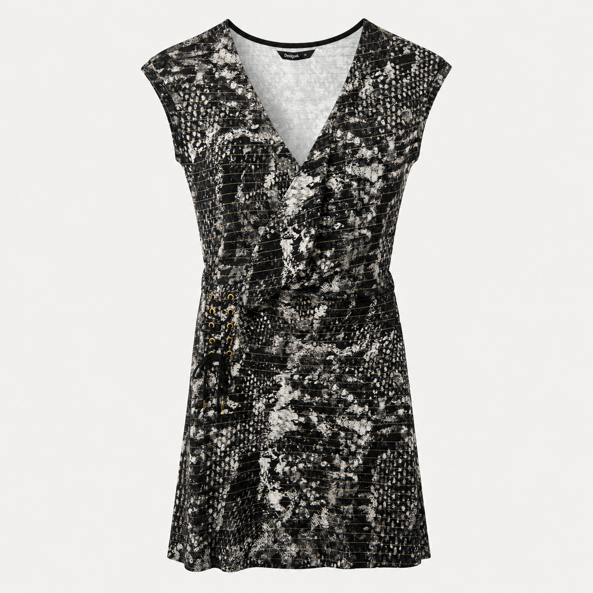 Rochie Desigual Erico cu imprimeu abstract
