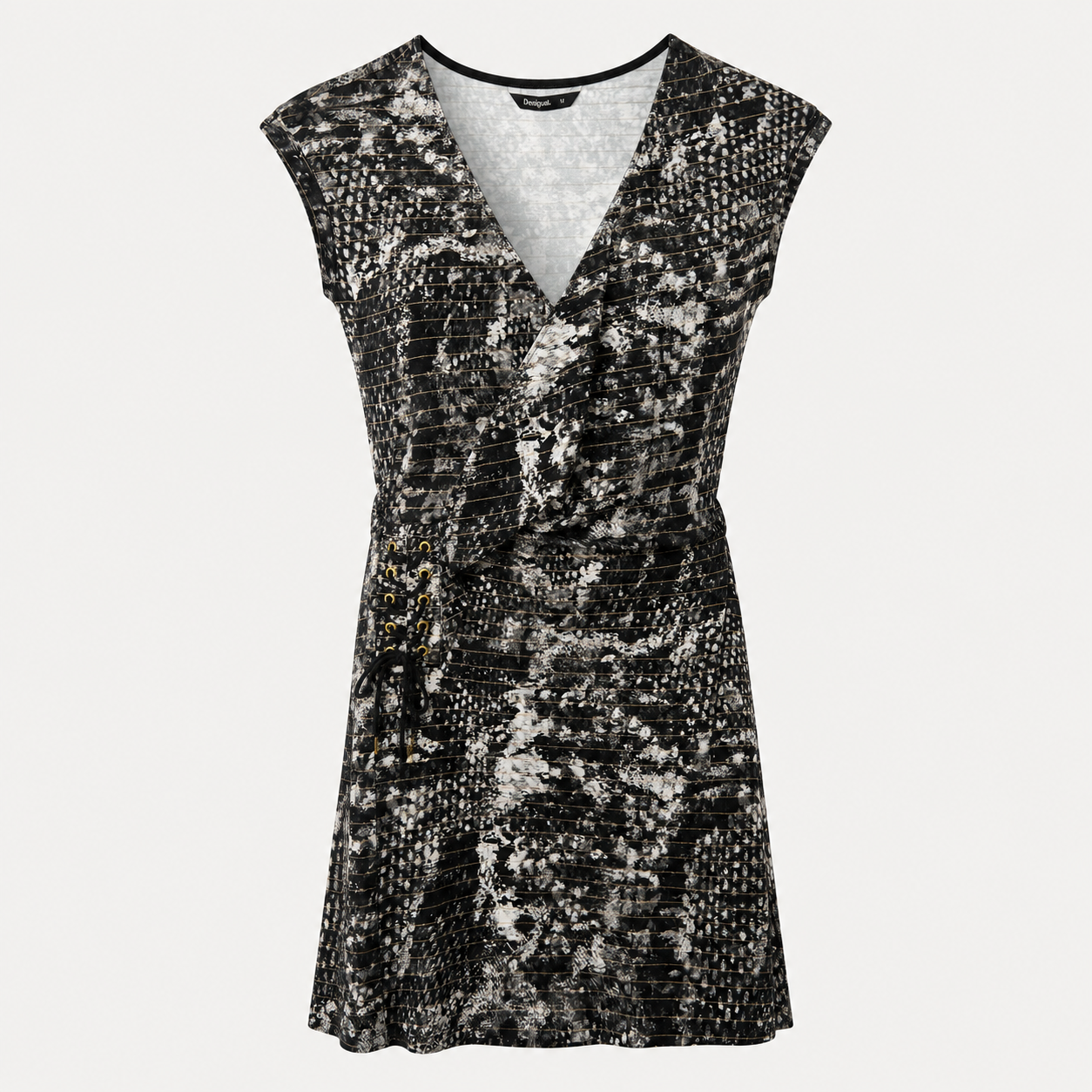 Rochie Desigual Erico cu imprimeu abstract