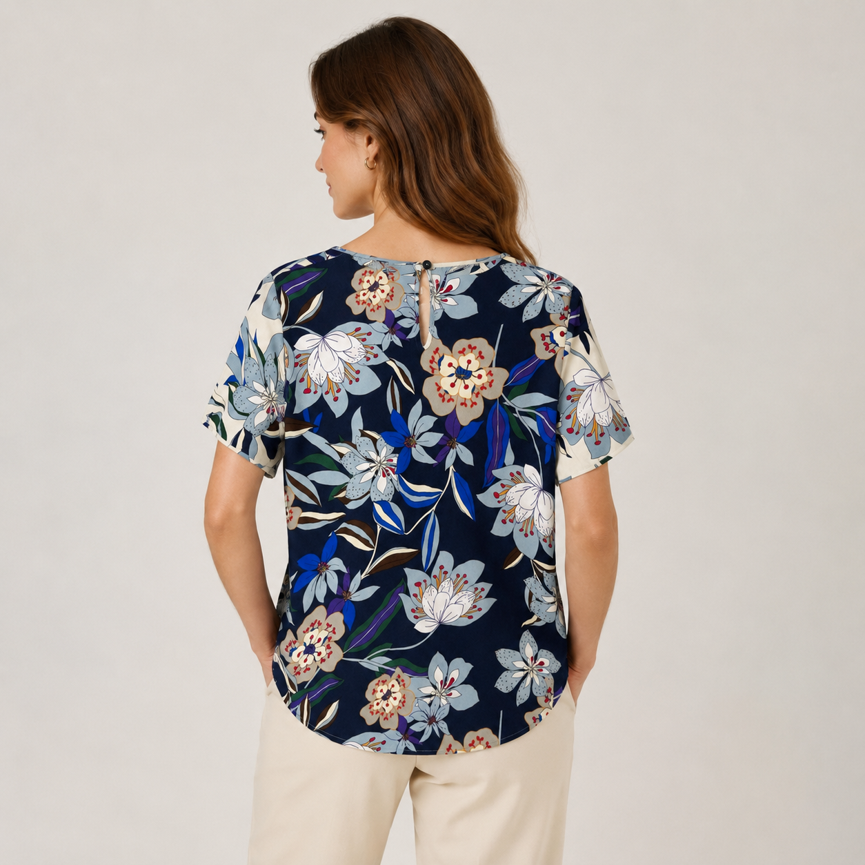 Bluză Gerry Weber Eva Herzigova Eva Capsule cu imprimeu floral