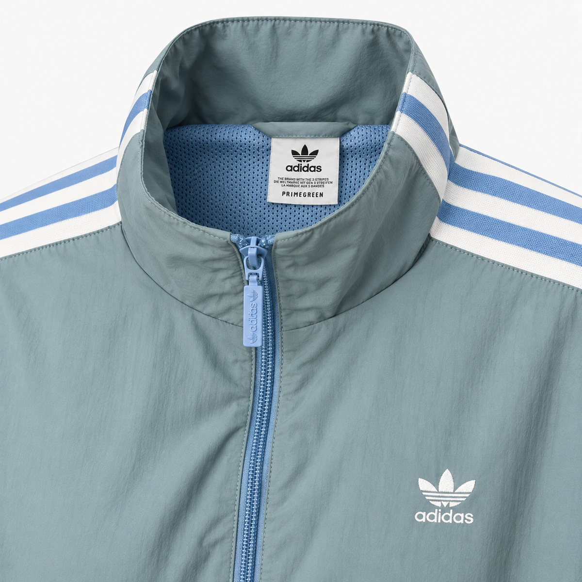 Jachetă adidas Originals Primegreen cu trei dungi