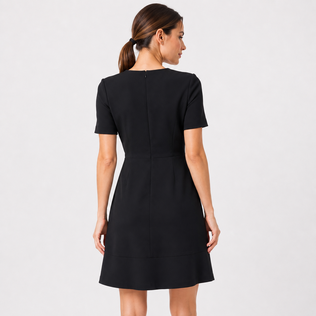 Rochie Tommy Hilfiger Angela Dress neagră