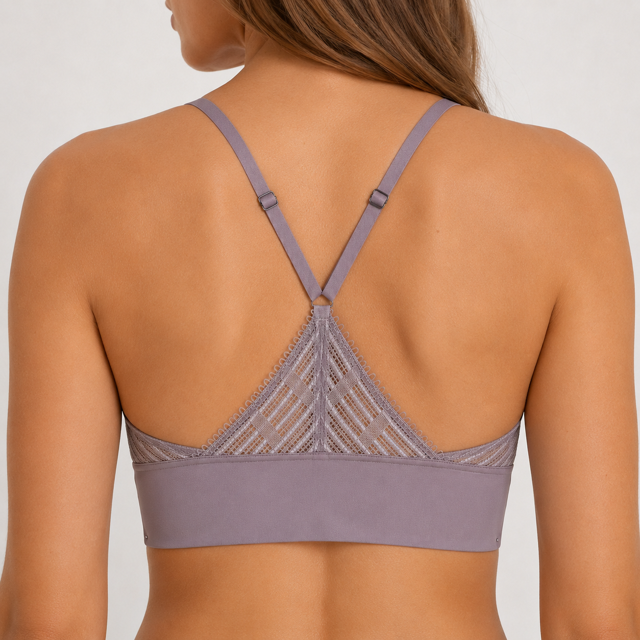 Bustieră Sloggi S Seven Bralette Longline din dantelă