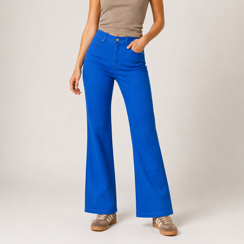 Blugi Saint Tropez FlairSZ albastru regal
