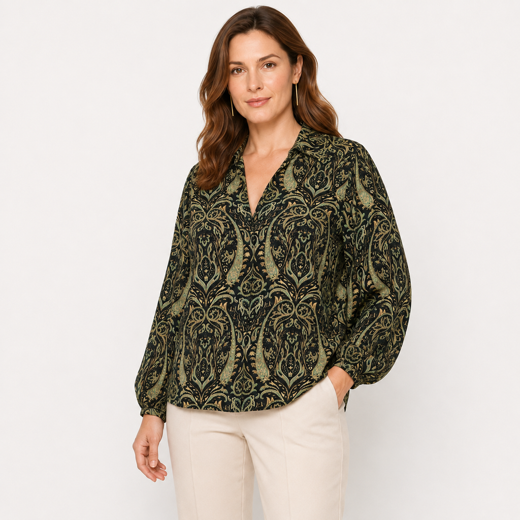 Bluză Zara cu imprimeu paisley