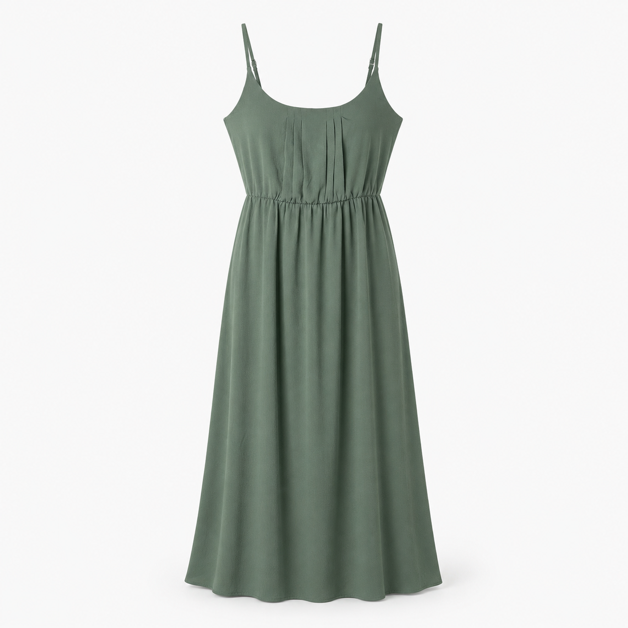 Rochie Vero Moda Sasha maxi verde olive