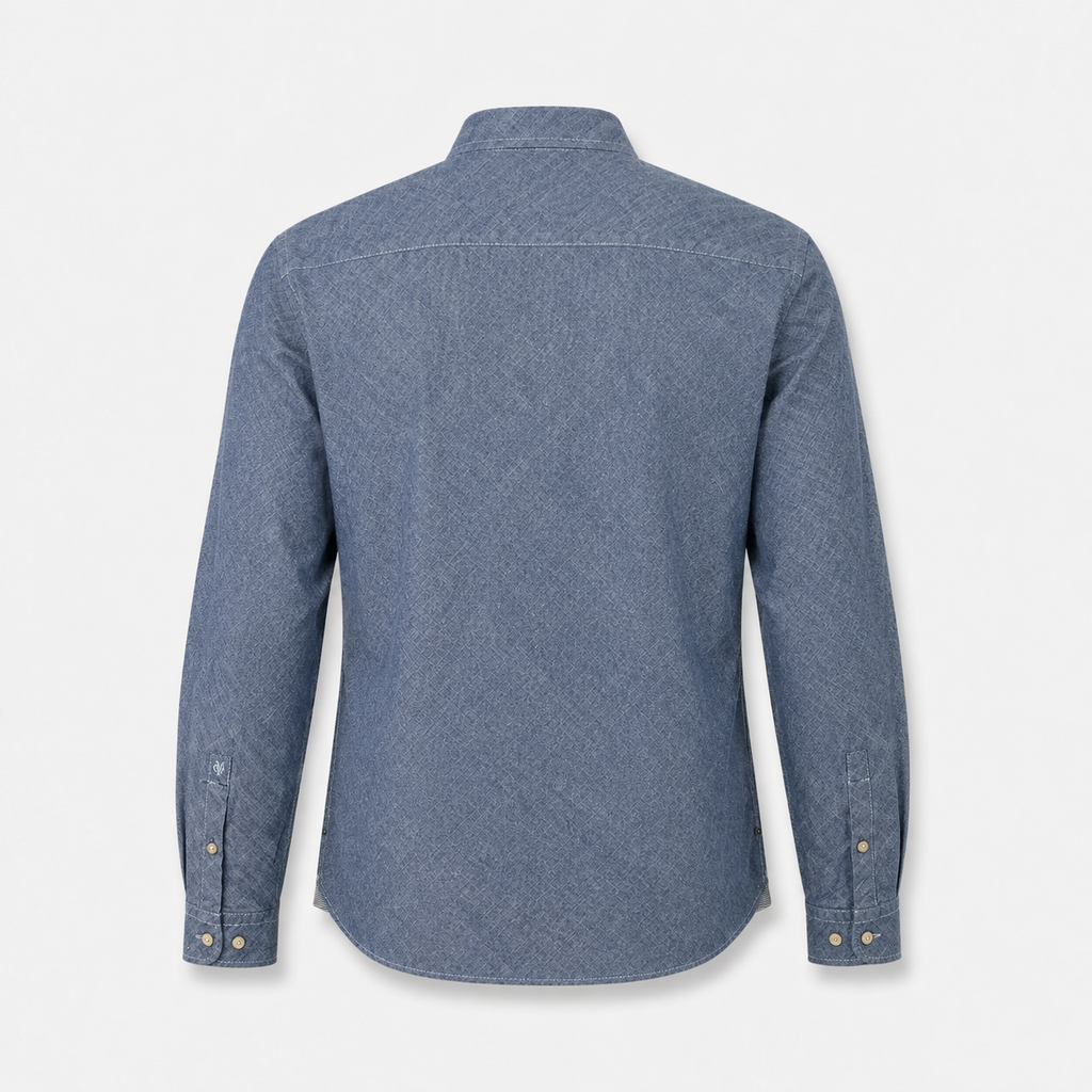 Cămașă Marc O’Polo Cotton Slub Shaped Fit